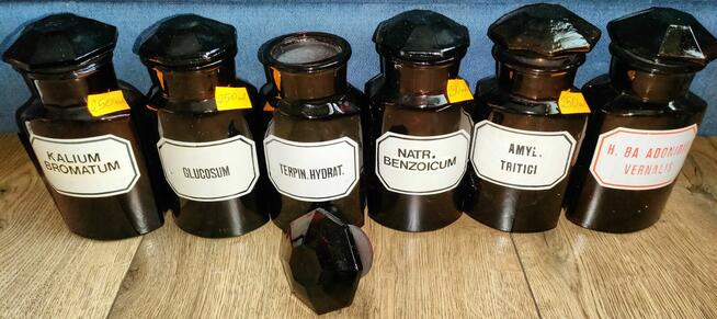 Butelki szklane apteczne - 250ml, 100ml