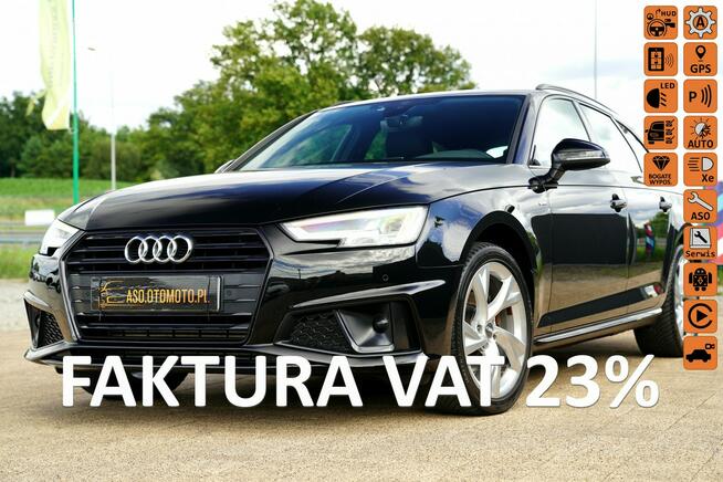 Audi A4 S-LINE FUL LED nawi KAMERA el.klapa EL.FOTELE parktronik AUTOMAT F1