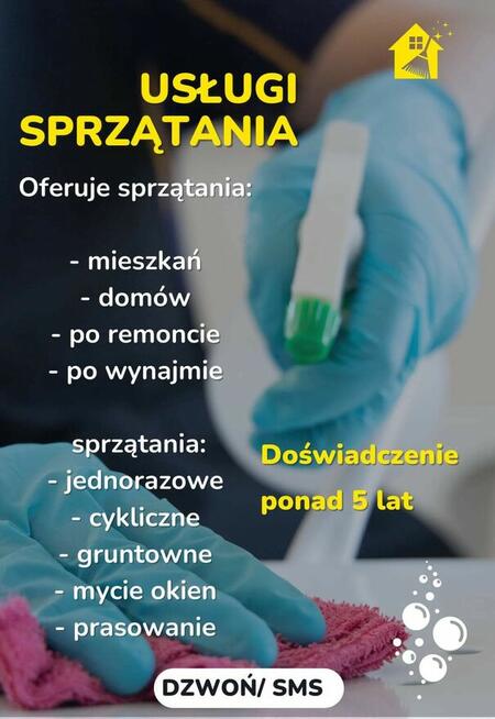 Sprzątanie mieszkań - domów okien Tanio i solidnie