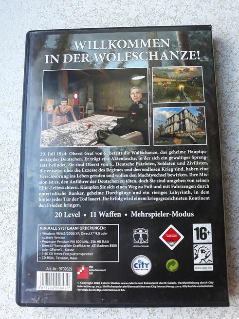 Gra na PC CD-ROM Wolfschance.