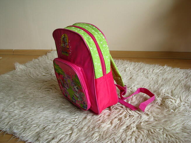 Różowy plecak Filly Fairy dla dziewczynki, koniki
