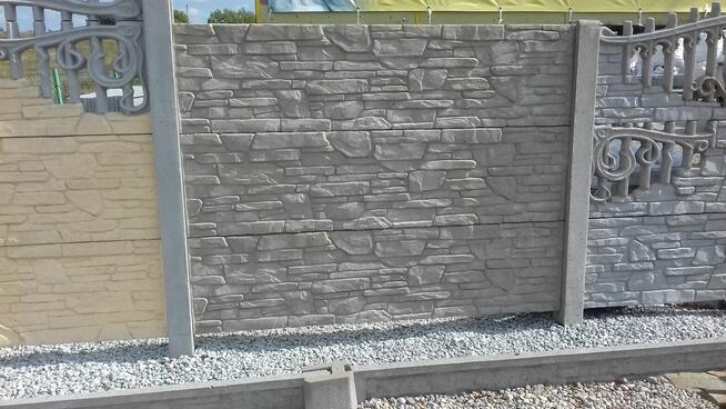 Betonowe ogrodzenie systemowe / Gołdap