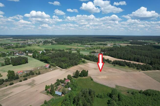 Duża działka pod zabudowę w Pogorzałkach