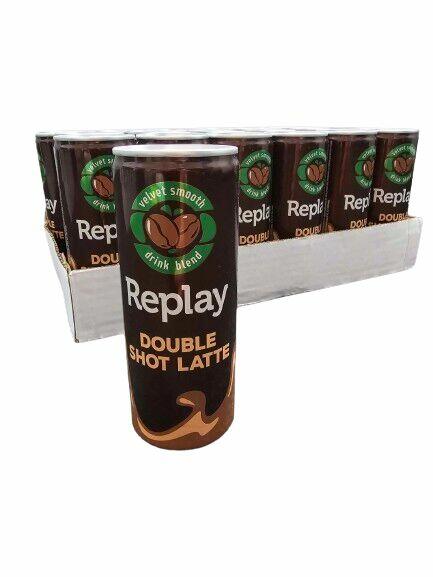 NAPÓJ MLECZNO-KAWOWY REPLAY DOUBLE SHOT LATTE 250 ml