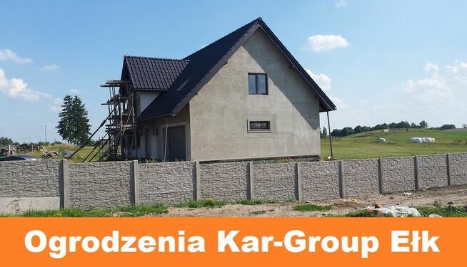 Ogrodzenie panelowe BETONOWE / płot betonowy z płyt