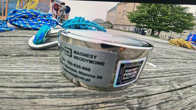 Magnesy do poszukiwań magnes neodymowy F600x2 1100Kg/