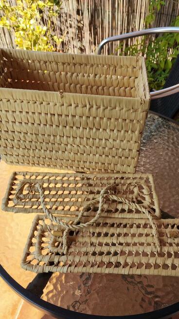 Koszyk bambusowy - jako ozdoba lub do przechowywania itp