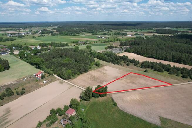 Duża działka pod zabudowę w Pogorzałkach