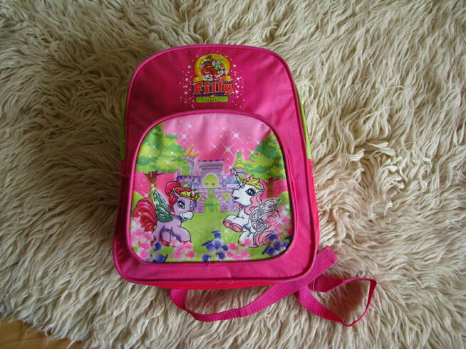 Różowy plecak Filly Fairy dla dziewczynki, koniki