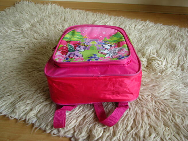 Różowy plecak Filly Fairy dla dziewczynki, koniki