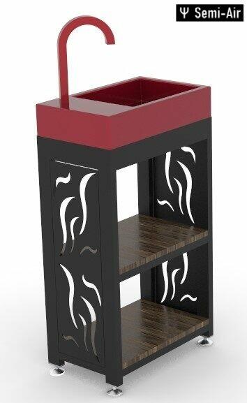 Stelaż konsola umywalkę wiszący stojący stojak rama wieszak