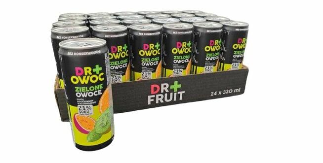 Napój owocowy Dr Owoc 330 ML - zielone owoce - oferta B2B