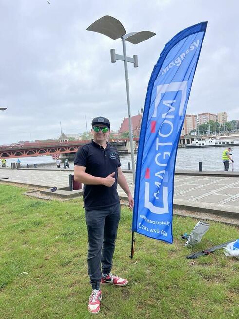 Magnes neodymowy do poszukiwań 65x40 N45 250KG 360 stopi