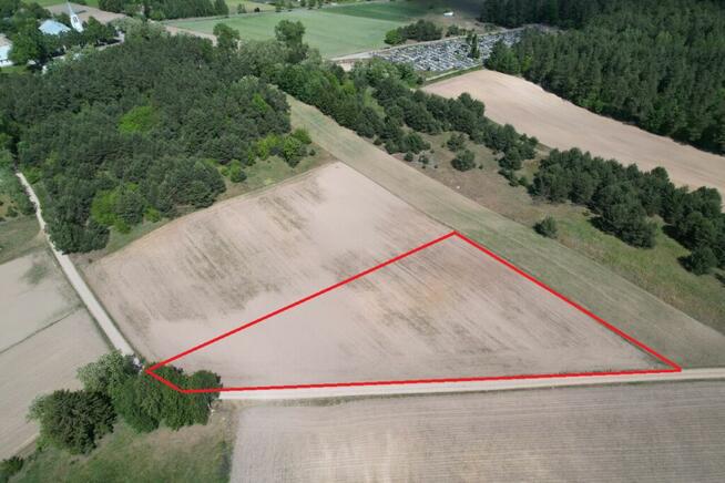 Duża działka pod zabudowę w Pogorzałkach