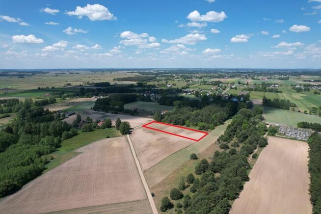 Działka z możliwością zabudowy zagrodowej w Pogorzałkach.