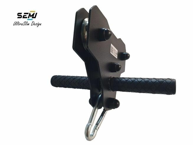 Tyrolka zestaw tyrolki bez liny solidny polski bloczek podwó