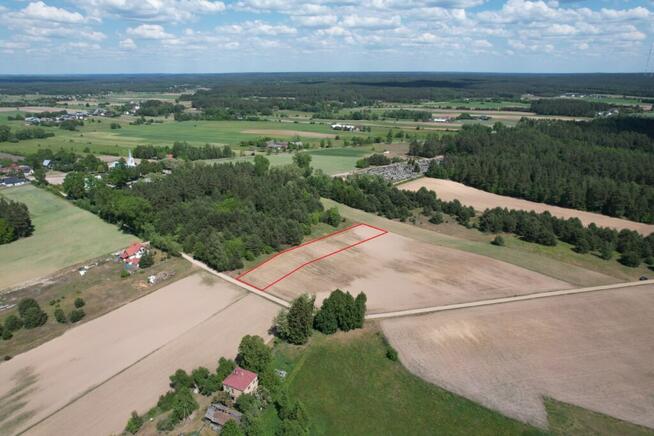 Działka z możliwością zabudowy zagrodowej w Pogorzałkach.