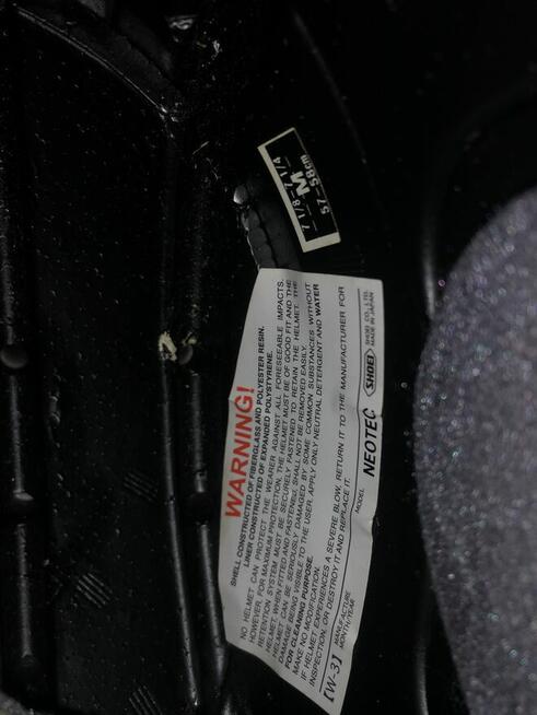 Kask Shoei Neotec Rozmiar M 56-58