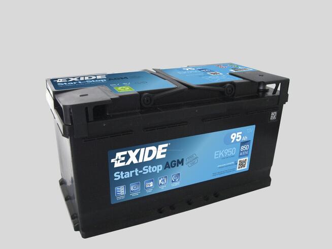 Akumulator EXIDE AGM START&STOP EK950 95Ah 850A EN