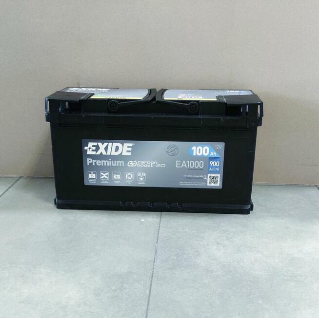 Akumulator Exide Premium 100Ah 900A EA1000 EN PRAWY PLUS