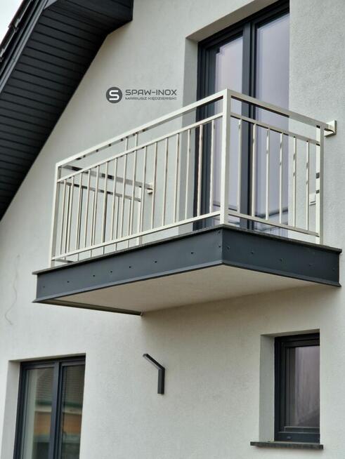 Balustrady ze stali nierdzewnej, poręcze, ogrodzenia i inne