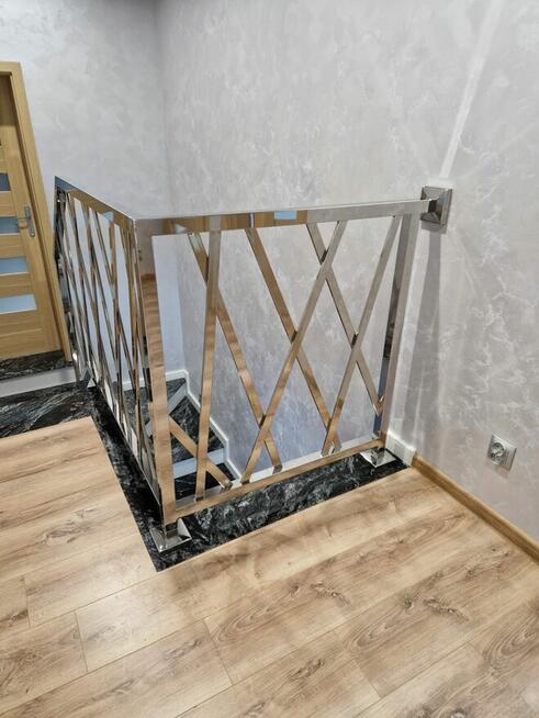 Balustrady ze stali nierdzewnej, poręcze, ogrodzenia i inne