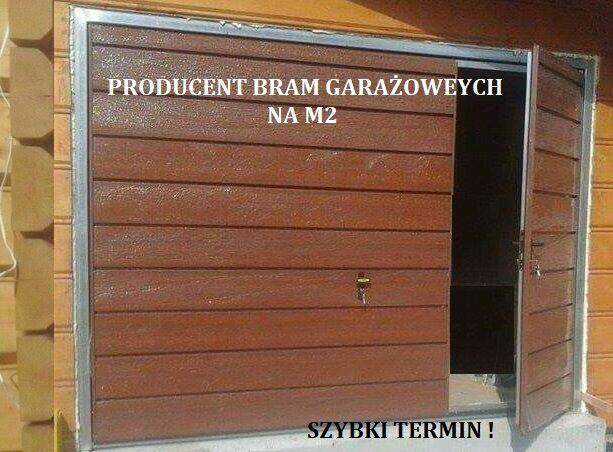 BRAMA garażowa uchylna Bramy rozwiene na m2 TANIO i SZYBKO !