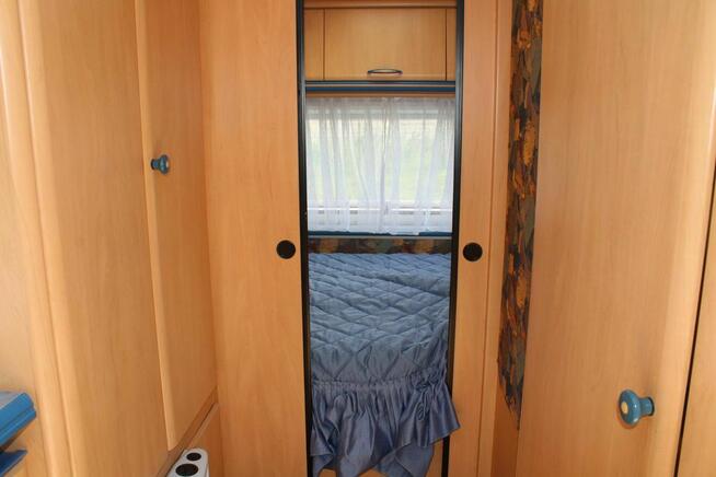 Przyczepa kempingowa HOBBY DE LUXE 495 - BAGAŻNIK NA ROWERY!!!