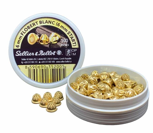 Amunicja hukowa 6mm Short KRÓTKA Sellier&Bellot 100 sztuk