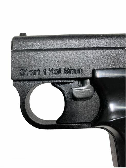 PISTOLET HUKOWY START 1 6MM + 25 SZTUK AMUNICJI 6 MM SHORT