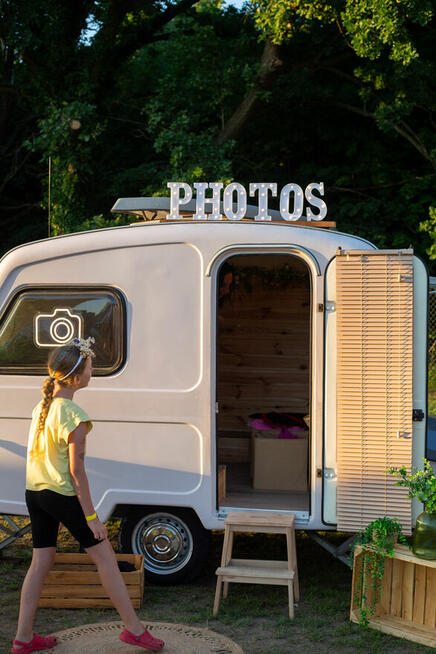 WOLNE TERMINY 2024 Fotobudka Mobilna Fotoprzyczepa Napis Lov