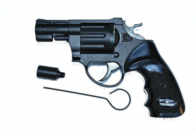 REWOLWER HUKOWY FENIX KALIBER 6MM PISTOLET HUKOWY + AMUNICJA