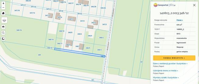 Sprzedam działkę z możliwością budowy oraz udział w drodze