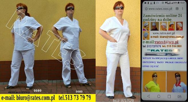 Fartuchy damskie Producent rates.pl