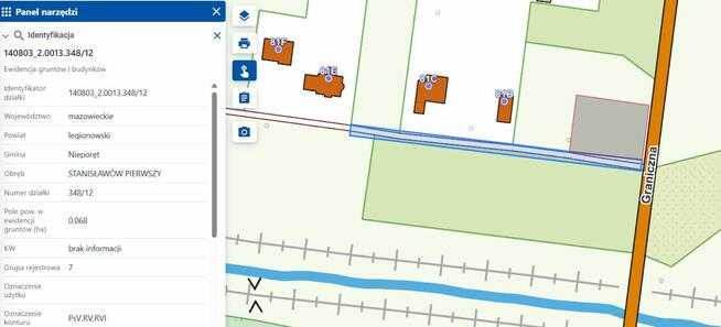 Sprzedam działkę z możliwością budowy oraz udział w drodze