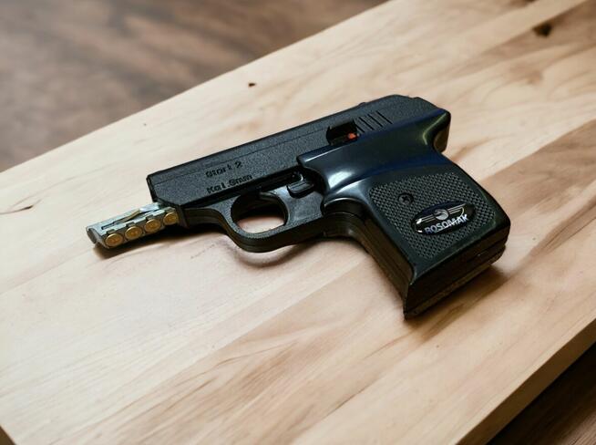 PISTOLET HUKOWY 6MM START 2 ALARMOWY ZESTAW NA DZIKI