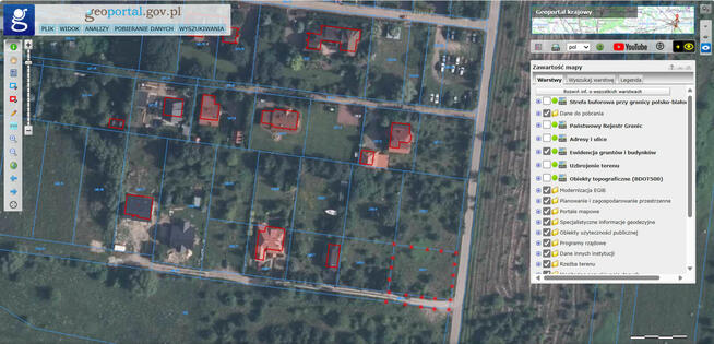 Sprzedam działkę z możliwością budowy oraz udział w drodze