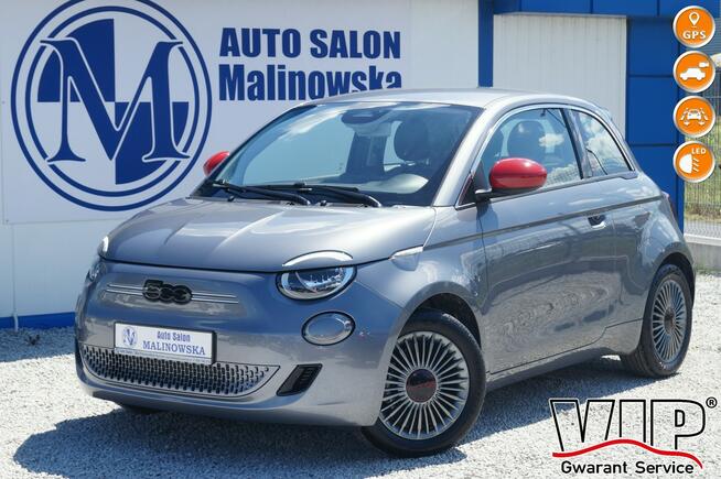 Fiat 500 RED Navi Kamera Klimatronik Radar Asystent Pasa Sensory Tempomat Alu