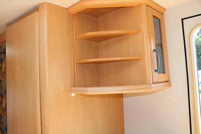 Przyczepa kempingowa HOBBY DE LUXE 495 - BAGAŻNIK NA ROWERY!!!