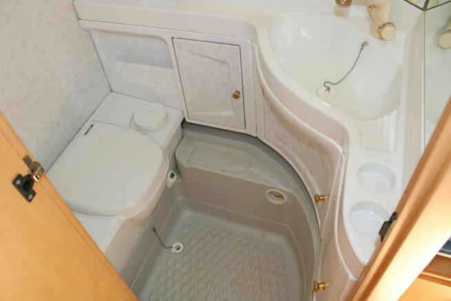 Przyczepa kempingowa HOBBY DE LUXE 495 - BAGAŻNIK NA ROWERY!!!