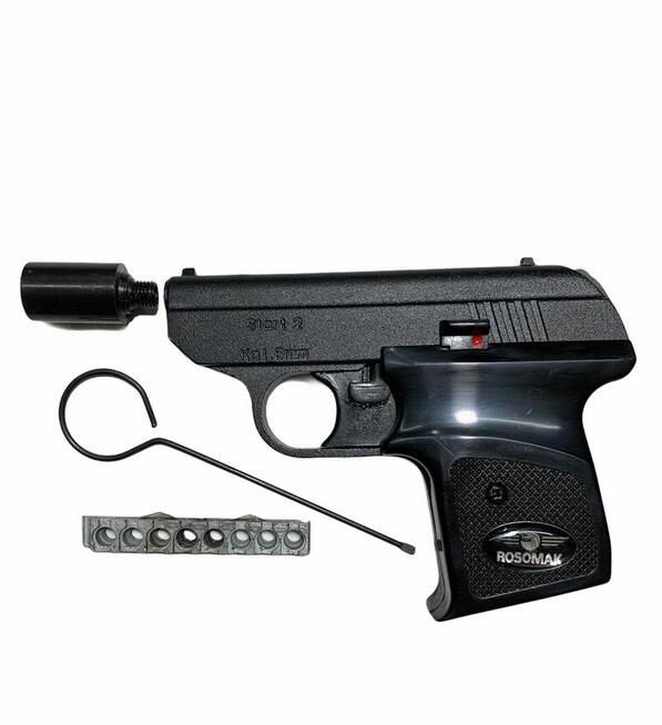 PISTOLET HUKOWY START 2 STRASZAK HUK GŁOŚNY ALARMOWY