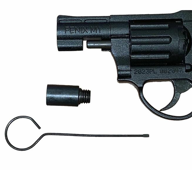 REWOLWER HUKOWY FENIX KALIBER 6MM PISTOLET HUKOWY + 25 AMU