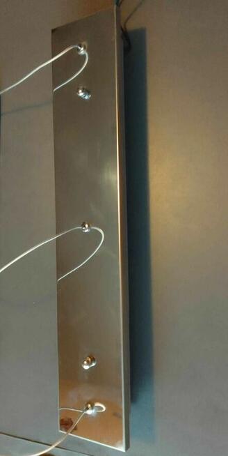 Lampa wisząca 3 x LED 18W Chrom INOX Nowy design