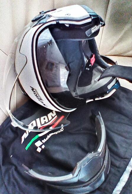 Dobrej klasy kask motocyklowy XL