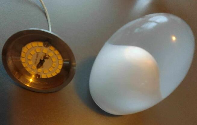 Lampa wisząca 3 x LED 18W Chrom INOX Nowy design