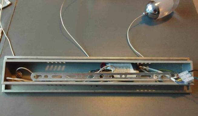 Lampa wisząca 3 x LED 18W Chrom INOX Nowy design