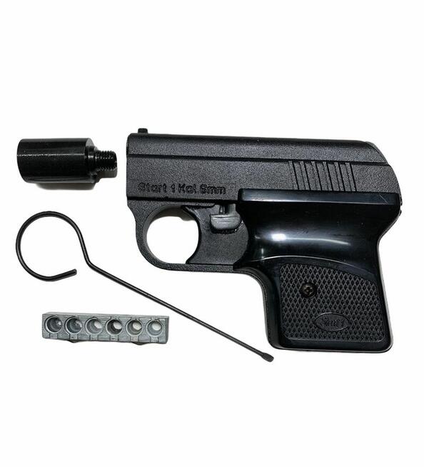 PISTOLET HUKOWY START 1 6MM + 100 SZTUK AMUNICJI 6 MM SHORT
