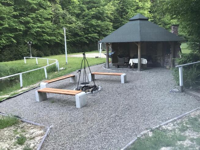 Leśniczówka - domek jeziorka sauna balia 2ha WYŁĄCZNOŚĆ !