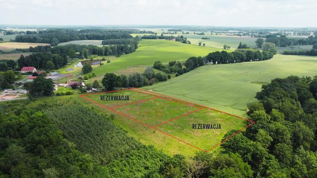 Działka z WZ, 3566 m2 Gildnica gm. Radowo Małe, las, rzeka