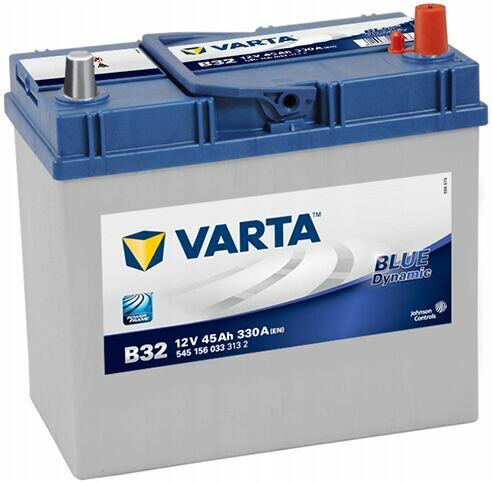 Akumulator VARTA Blue Dynamic B32 45Ah 330A EN P+ Japan